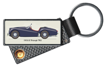 Triumph TR2 1953-55 (disc wheels) Keyring Lighter